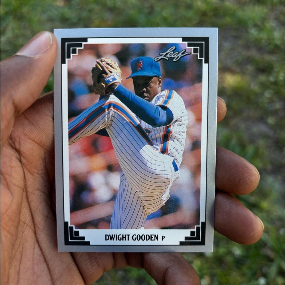 Leaf Dwight Gooden Baseball Card